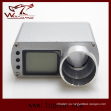 LED de alimentación medidor pantalla Airsoft táctico X3300 Metal cronógrafo